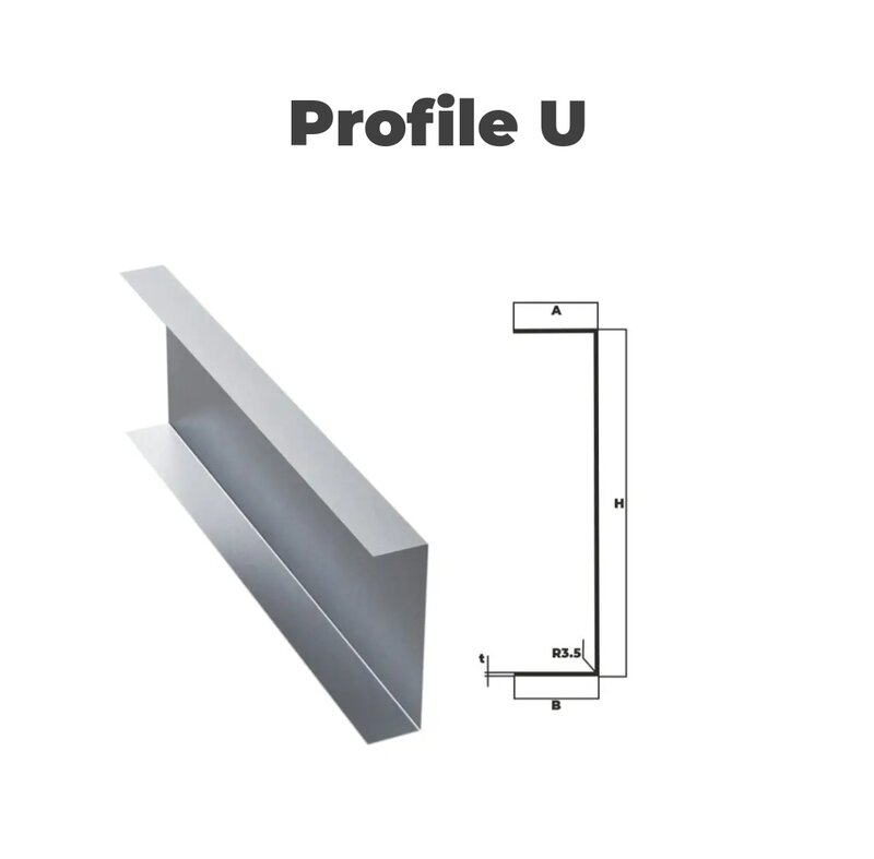 Profile Zincate -Z, C, U, L,Sigma